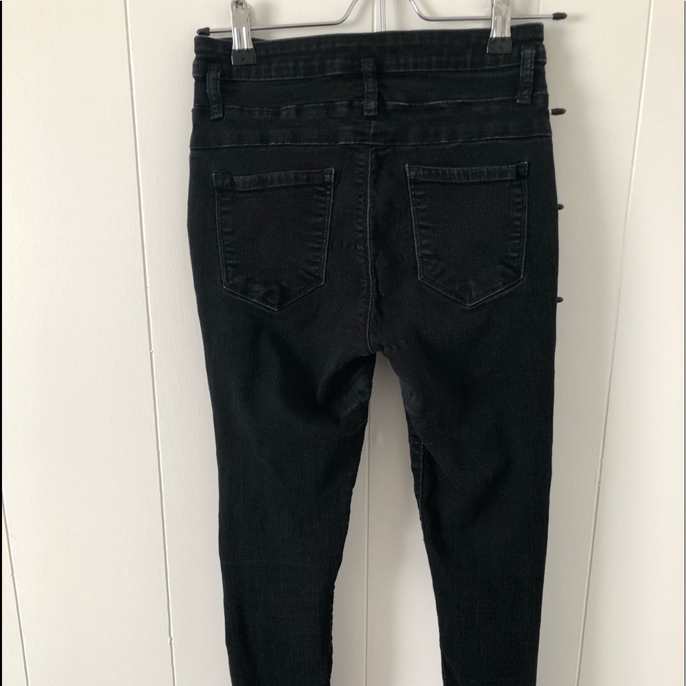 black jeans
